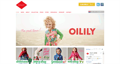 Desktop Screenshot of oilily.jp